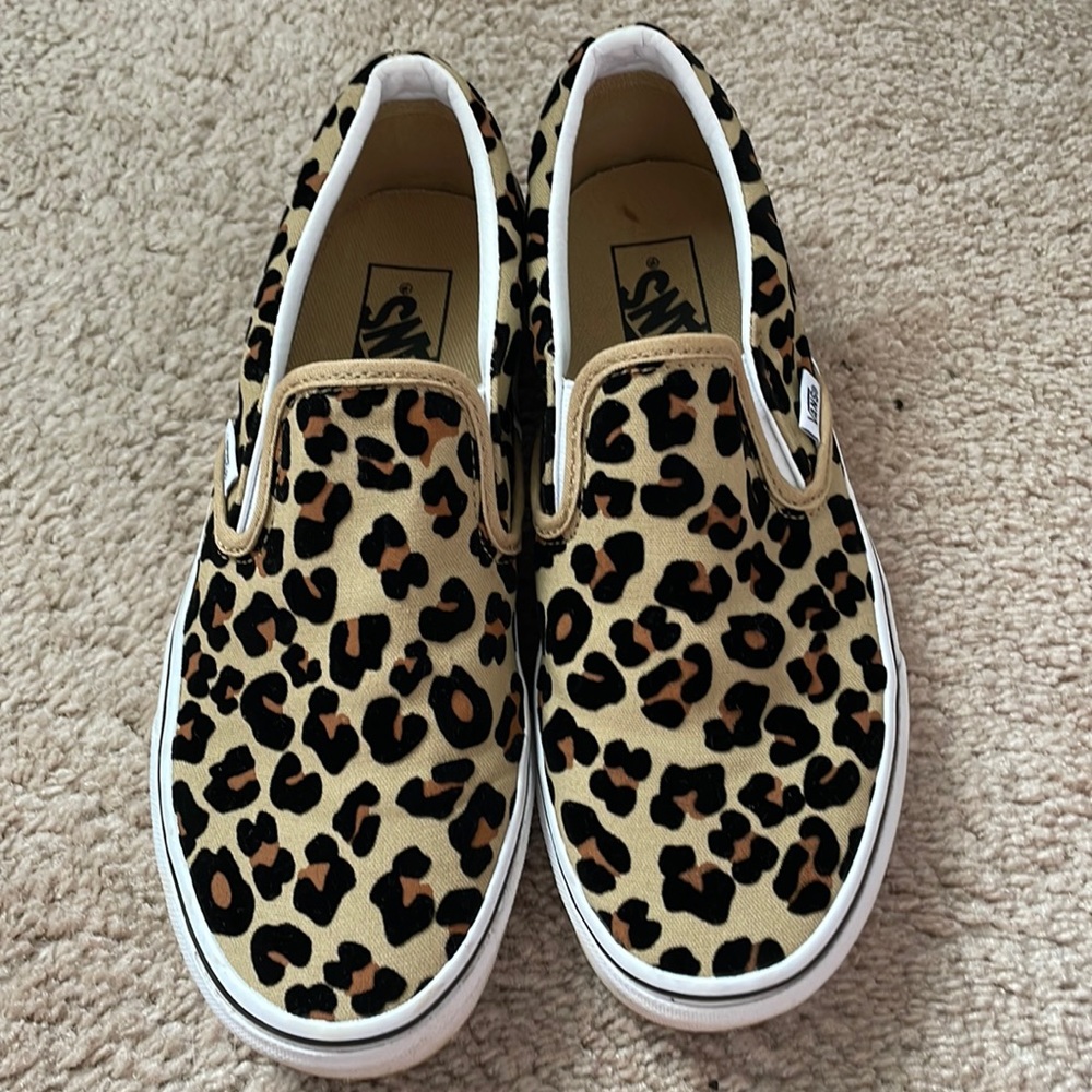 Cheetah Print Vans